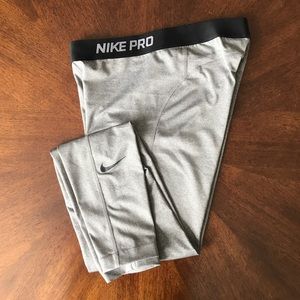 Nike Pro Grey Leggings